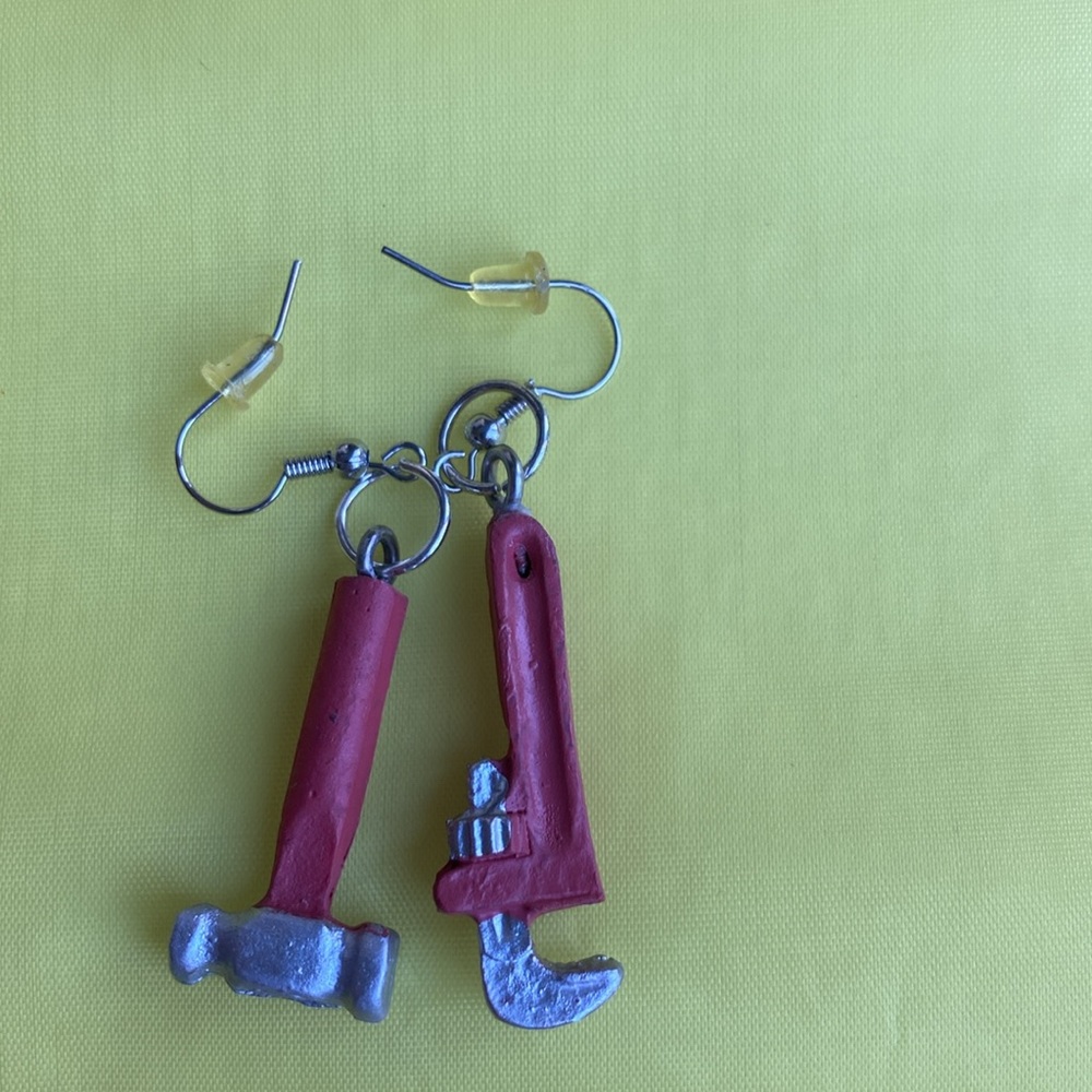COPY - How Adorable are these Earrings?? BRAND NEW Tools Pierced Earrings.